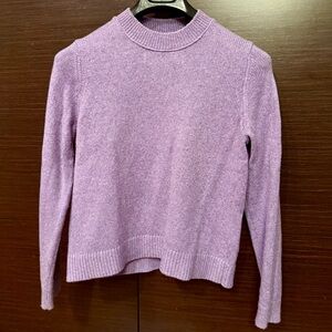 Banana Republic Lilac Purple Crew Neck Sweater